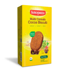 Farkhondeh Cocoa Biscuit Multi Cereals 215g