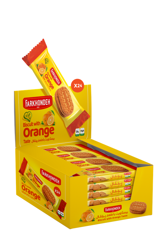 

Farkhondeh Biscuit with Orange (24x32g)768g