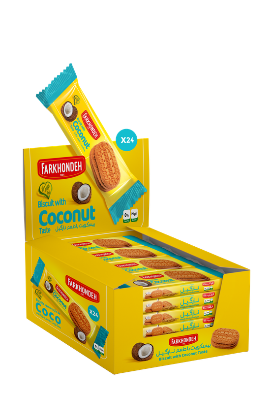 

Farkhondeh Biscuit with Coconut Taste (24x32g)768g