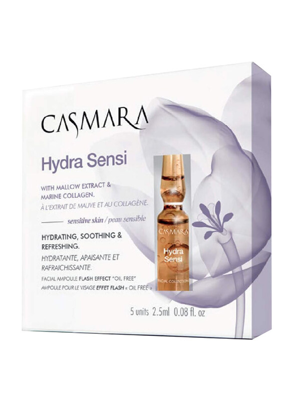 

Casmara Hydra Sensi Flash Solution Ample, 2.5ml, 5 Pieces