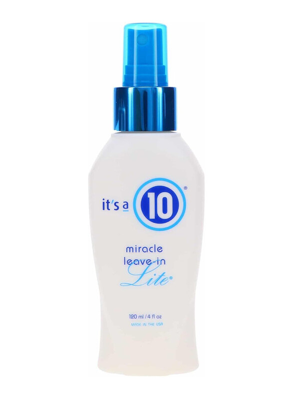 

It's a 10 Haircare Miracle Leave-In Lite Conditioner, 120ml