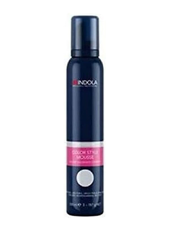 

Indola Colour Style Mousse Hair Colour, 200ml, Pearl Grey