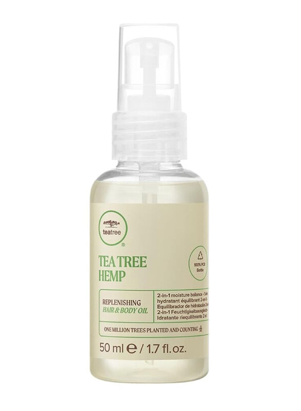 

Paul Mitchell Tea Tree Hemp Replenishing Hair & Body Oil for All Hair Types, 1.7oz