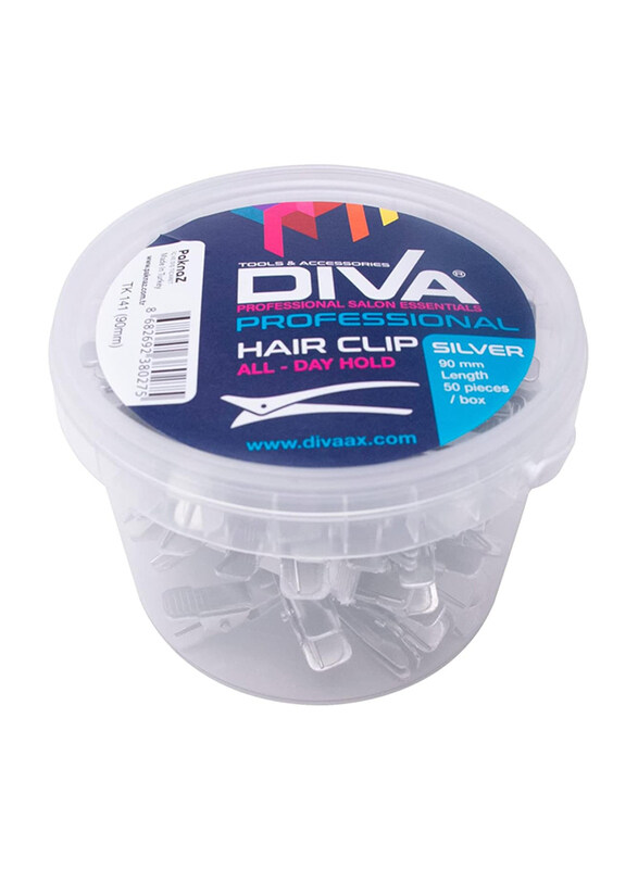 

Diva Large Hair Clip, 50 Pieces