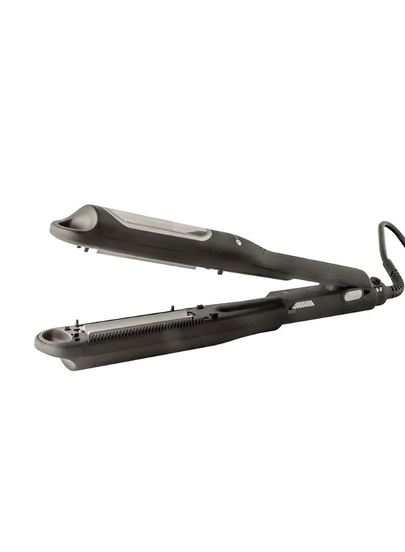 

Onetech 2 Sided Rotating Ceramic Hair Crimper Iron Straightener, HS-001, Black