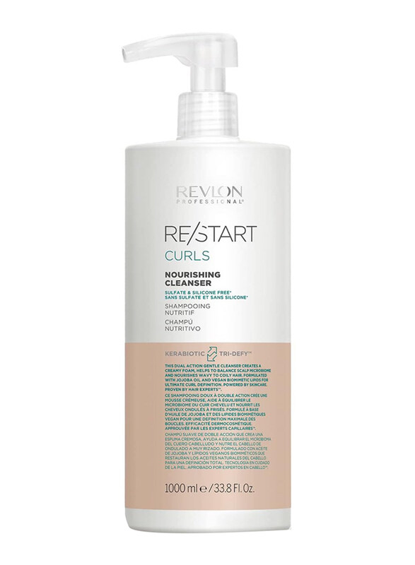 

Revlon Professional Restart Curls Nourishing Cleanser for All Hair Types, 1000ml