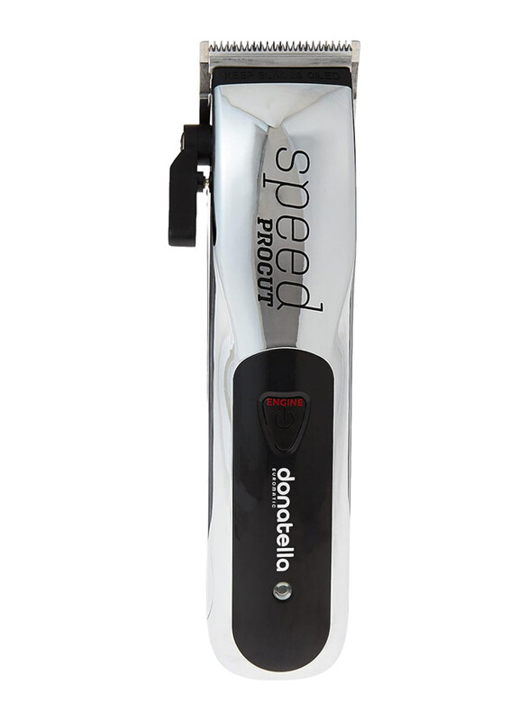 

Nuova Donatella Speed Procut Rechargable Hair Clipper, HC-80, Silver/Black