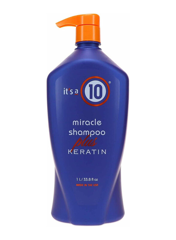 

It's a 10 Haircare Miracle Shampoo Plus Keratin, 1 Liter