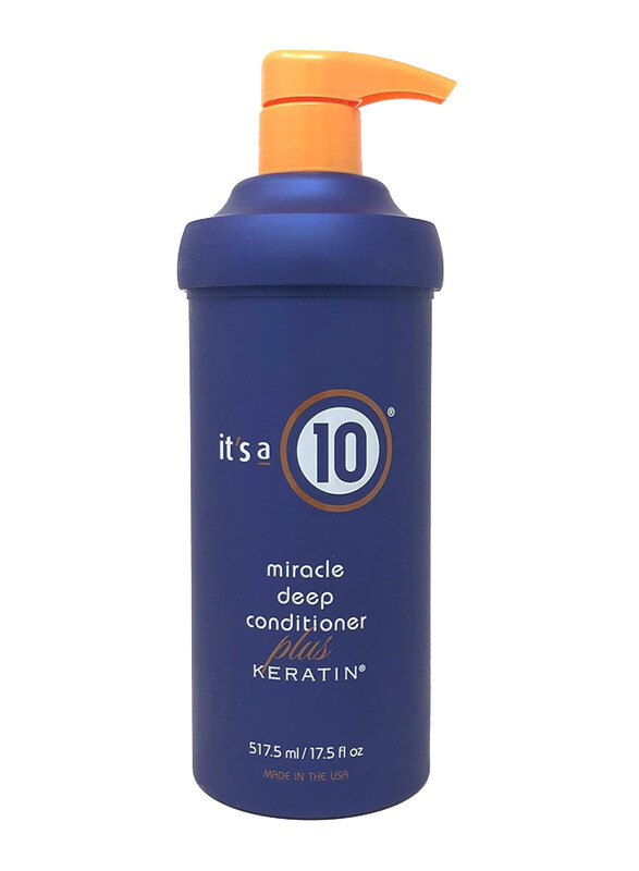 

It's a 10 Haircare Miracle Deep Conditioner Plus Keratin, 5oz