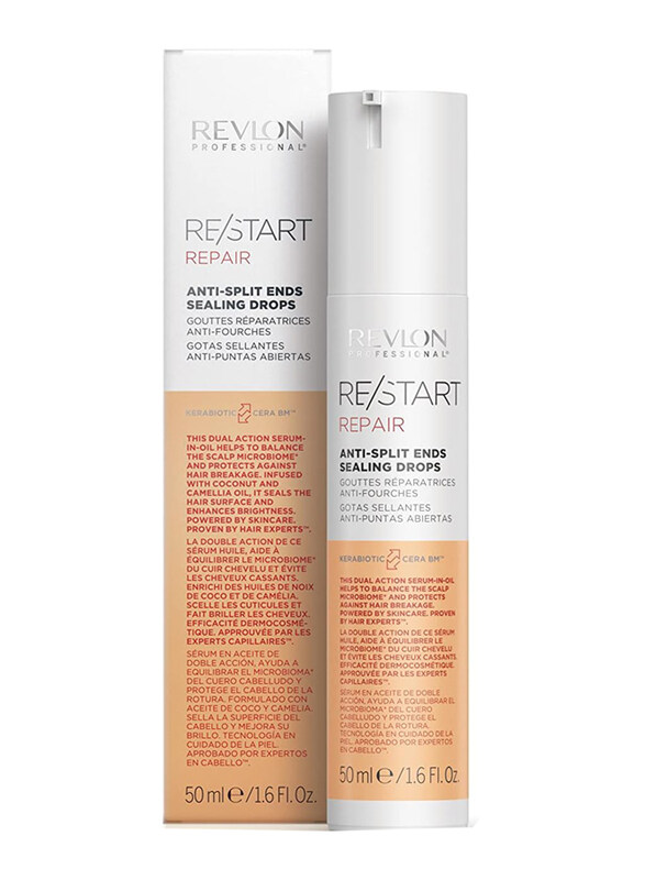 

Revlon Professional Restart Recovery Anti-Split Ends Sealing Drops for Damaged Hair, 50ml