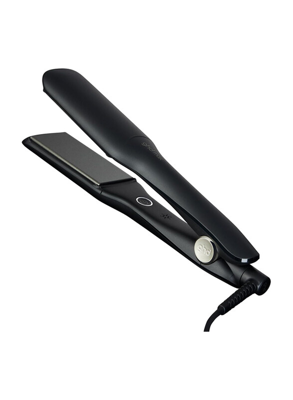 

GHD Max Gold 2021 Professional Wide Plate Hair Straightener, Black