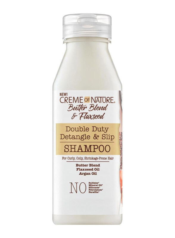 

Creme Of Nature Butter Blend & Flax Seed Detangle & Slip Hair Shampoo, 355ml