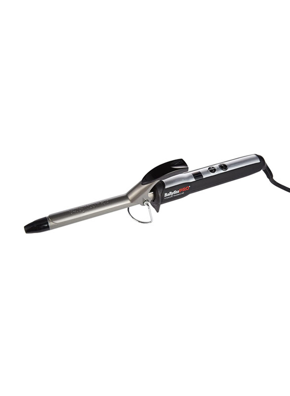 

Babylisspro Babyliss Pro 16mm Digital Curling Iron, Silver/Black