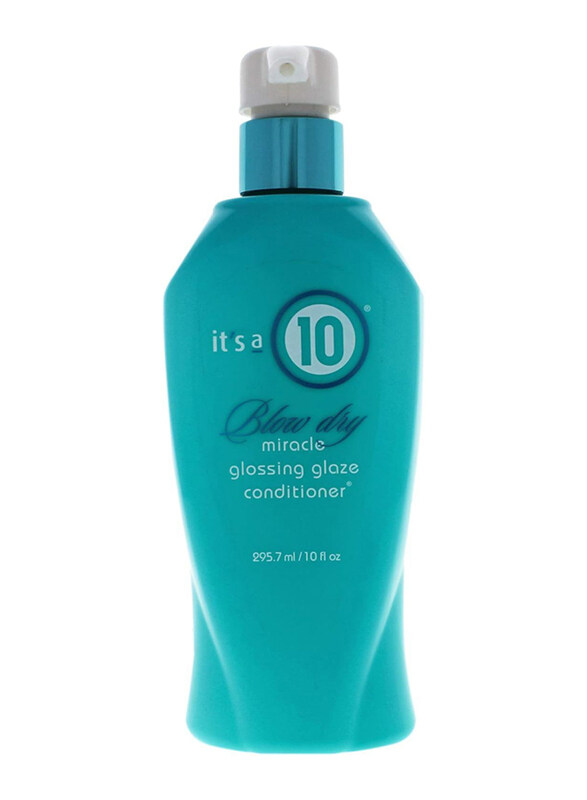 

It's a 10 Haircare Blow Dry Miracle Glossing Glaze Conditioner, 10oz