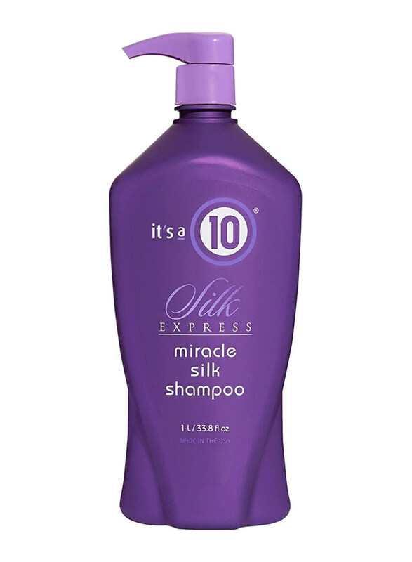

It's a 10 Haircare Miracle Silk Shampoo, 1 Liter