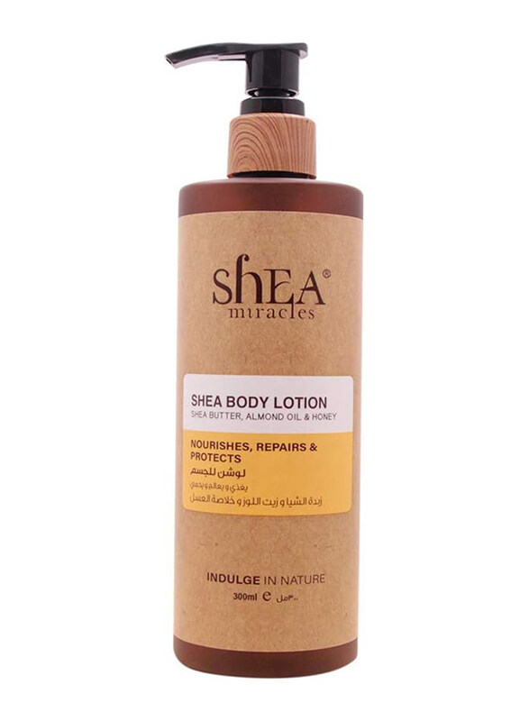 

Shea Miracles Almond Oil & Honey Shea Body Lotion, 300ml