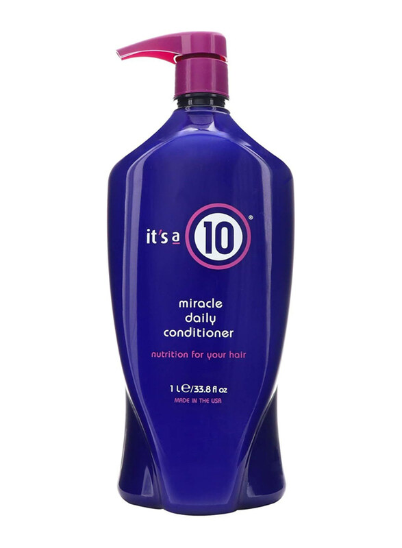 

It's a 10 Haircare Miracle Daily Conditioner, 1 Liter