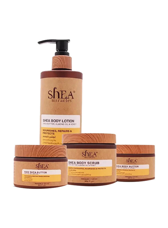

Shea Miracles Shea Miracle Body Treat Kit, 4 Piece