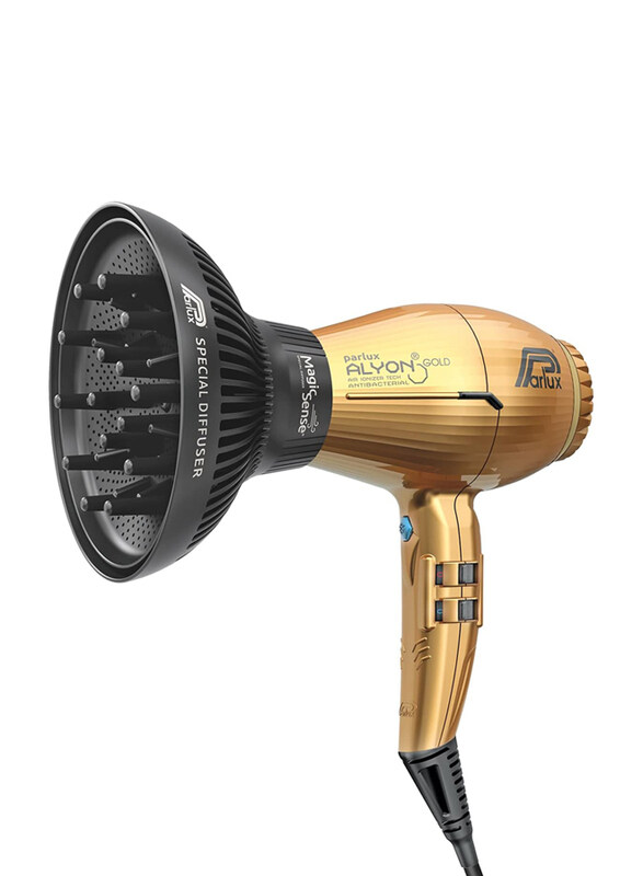 

Parlux Hair Dryer Alyon with Magic Diffuser, Gold