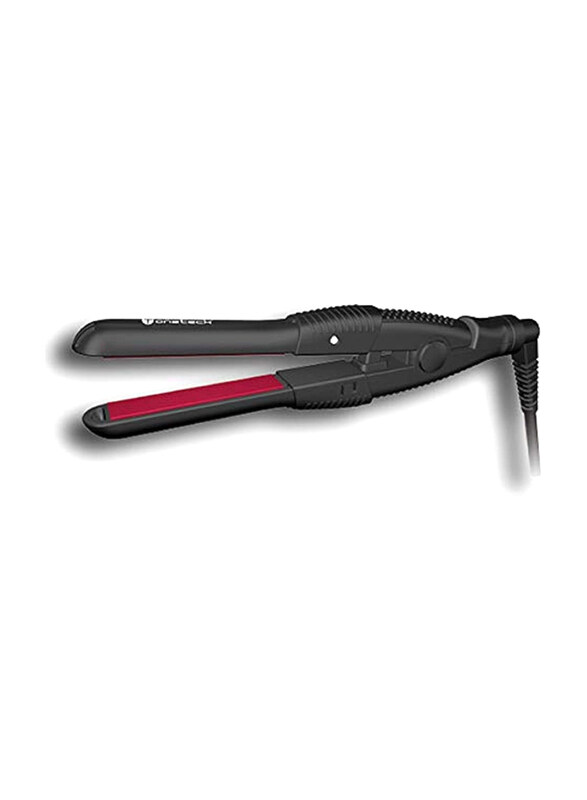 

Onetech Mini Flat Iron Corded Electric Hair Straightener, Black