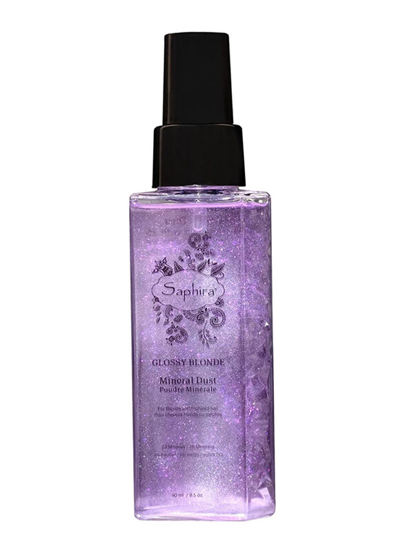 

Saphira Glossy Blonde Mineral Dust Spray for All Hair Types, 90ml