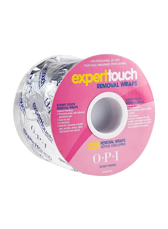 

Opi Expert Touch Remover Pads, 250 Pieces, Silver