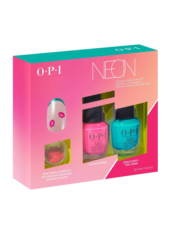 

OPI Nail Lacquer Pump By Opi Summer 19 Duo/Pk Nail Polish, Multicolour