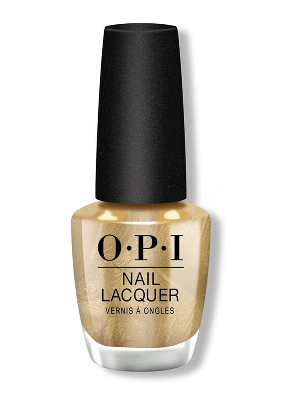 

Opi Nail Lacquer, 15ml, HRP11, Sleigh Bells Bling, Gold