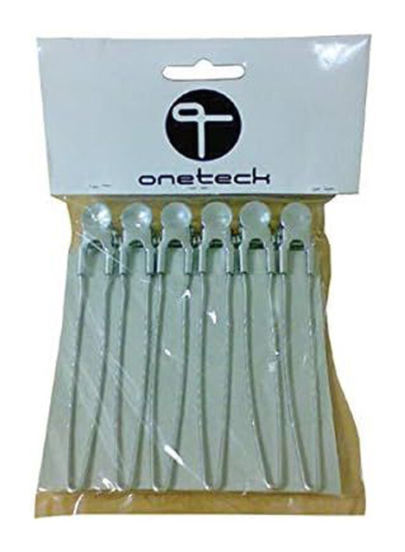 

Onetech Big Metal Hair Clips, 6 Pieces