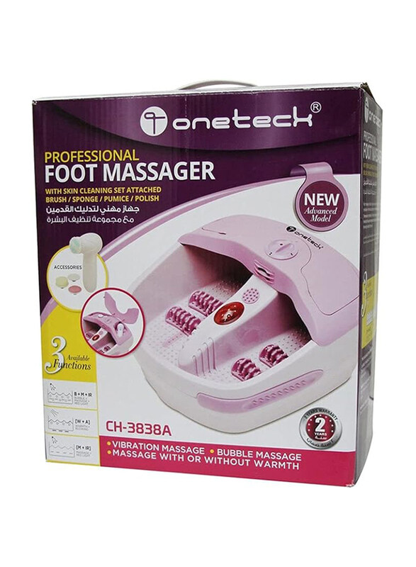 

Onetech Professional Foot Massager, CH-3838A, White, One Size