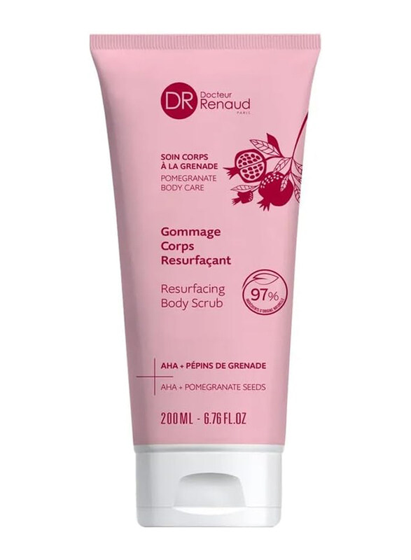 

Dr. Renaud Dr Renaud Resurfacing Body Scrub with AHA + Pomegranate Seeds, 200ml