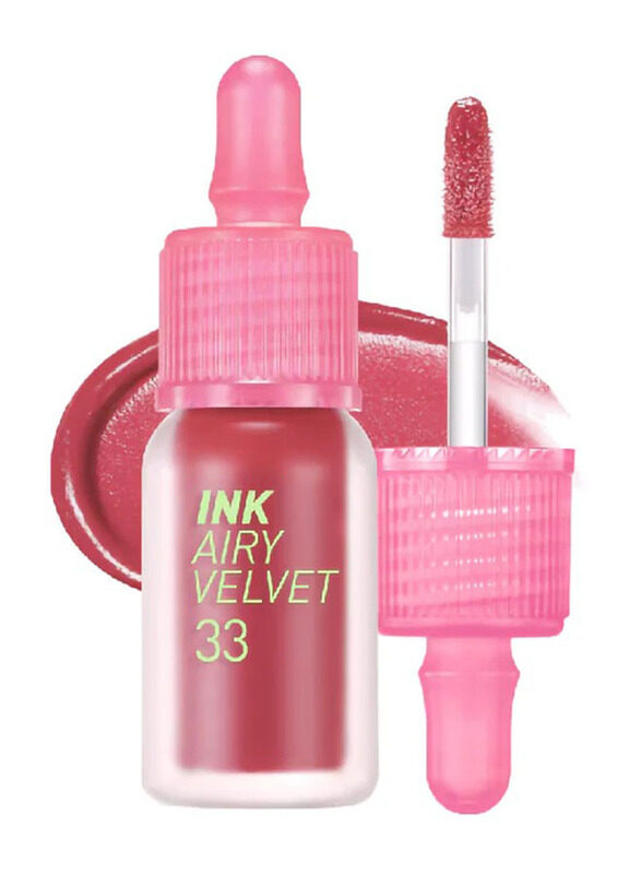 

Peripera Ink Airy Velvet Lip Tint, 033 Favorite Pink Rose, Pink