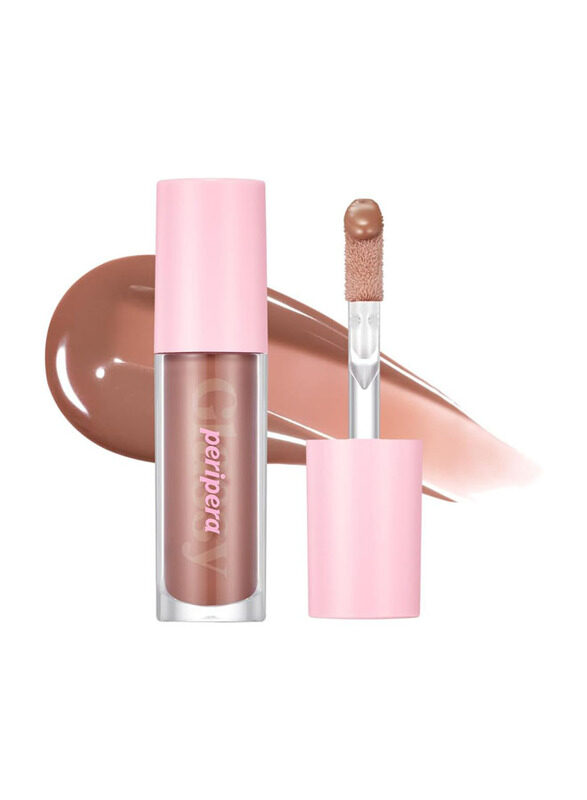 

Peripera Ink Glasting Lip Gloss, 02 Edge Nude, Brown