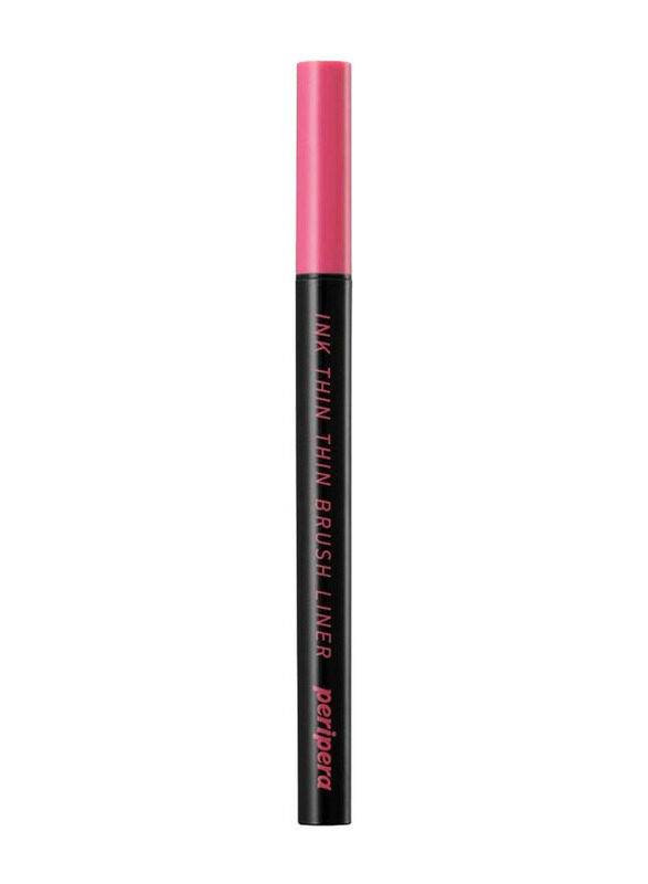 

Peripera Ink Thin Thin Brush Eye Liner, 001 Black Noir, Black