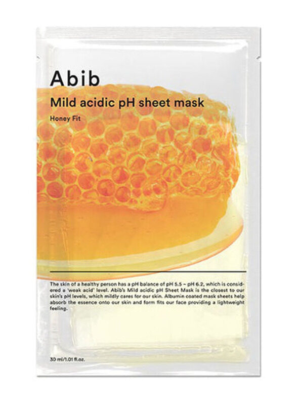 

Abib Mild Acidic Ph Honey Fit Sheet Mask, 1 Piece