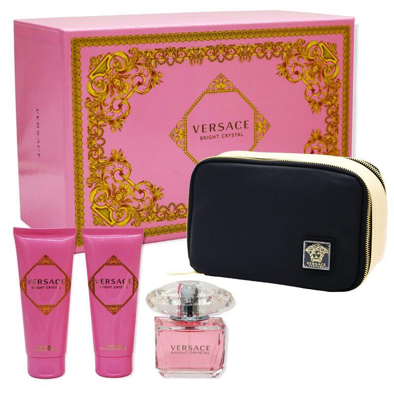

Versace Bright Crystal Eau De Toilette 90Ml + Bag Set
