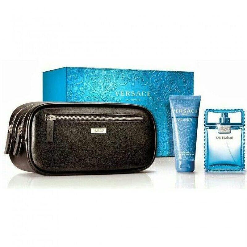 

Versace Eau Fraiche Eau De Toilette 100Ml + Shower Gel Bag Set