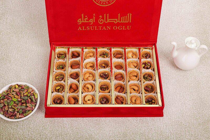 

Al Sultan Oglu Sweets Alsultan Oglu Sweets, Bird Nuts, Velvet Box, 250 g