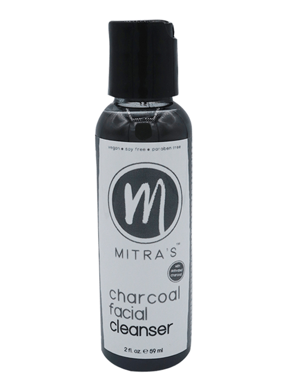 Mitra's Bath & Body Charcoal Facial Cleanser, 59ml