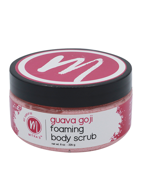 Mitra's Bath & Body Guava Goji Foaming Body Scrub, 226gm