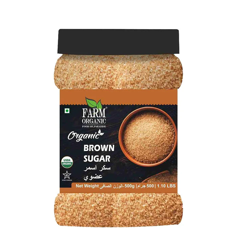 

ORGANIC BROWN SUGAR 1 KG - 2.20 LBS