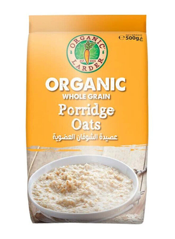 

Azeezia Organic World ORGANIC WHOLE GRAIN PORRIDGE OATS 500 G