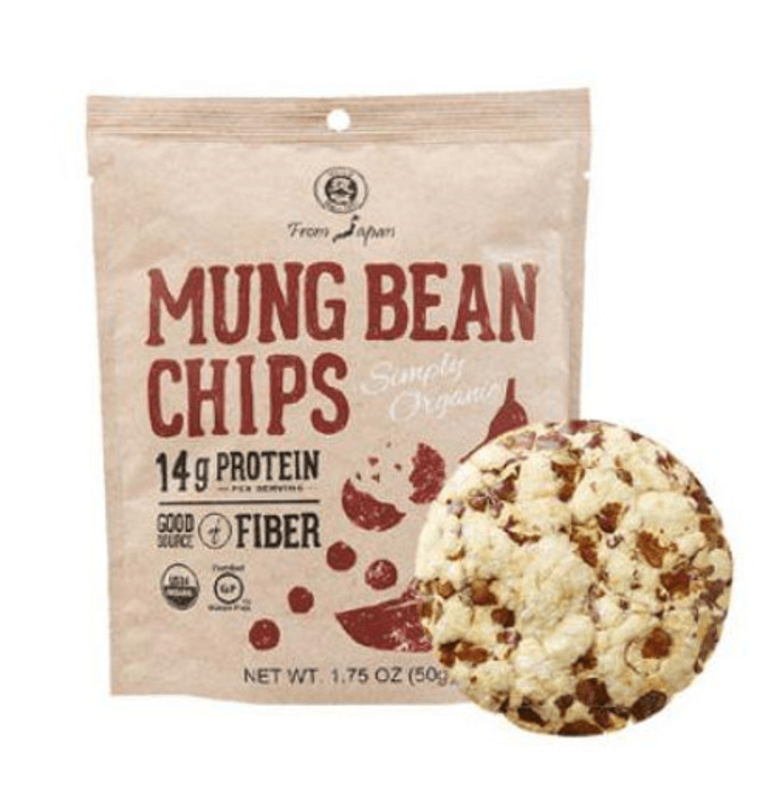 

Azeezia Organic World ORGANIC GLUTEN FREE MUNG BEAN CHIPS 50 g 1.75 oz