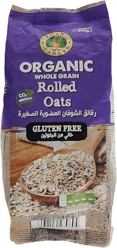 

Azeezia Organic World ORGANIC WHOLE GRAIN ROLLED OATS 500 G