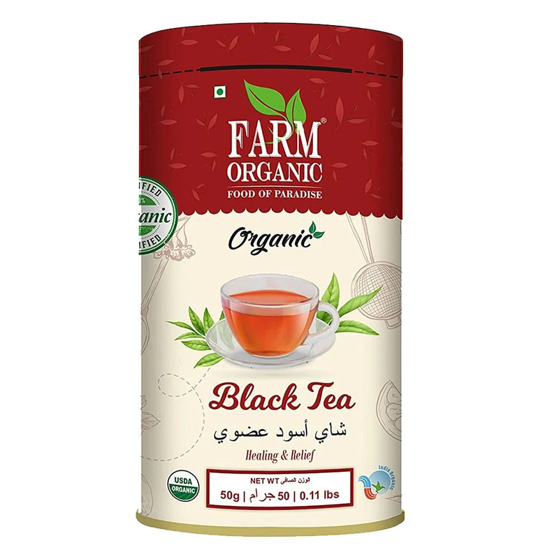 

Azeezia Organic World ORGANIC GLUTEN FREE BLACK TEA 50 G -0.11 LBS