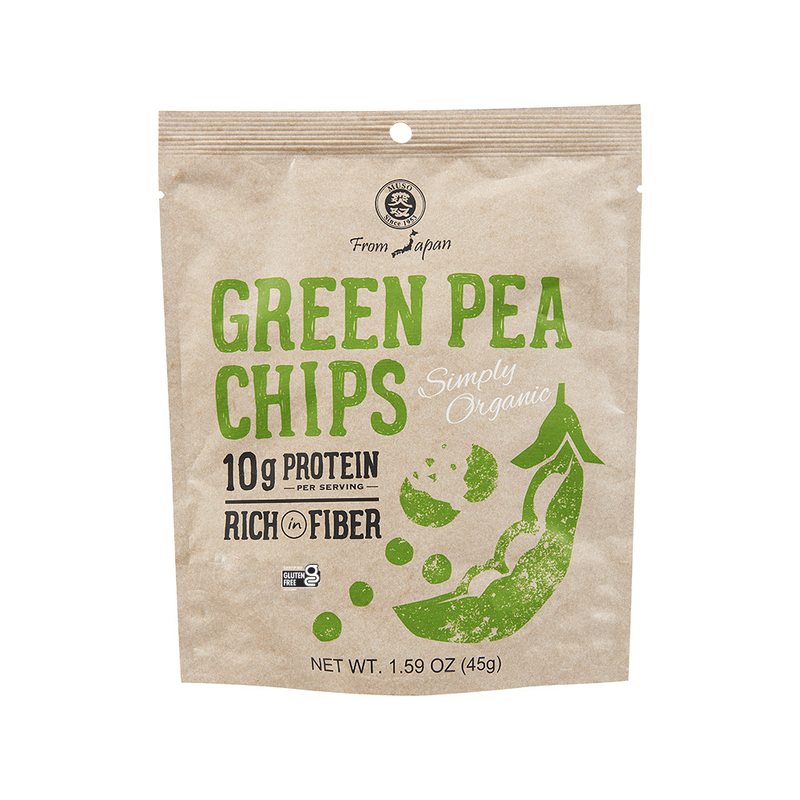

AZEEZIA ORGANIC WORLD ORGANIC GREEN PEA CHIPS 10 g PROTEIN