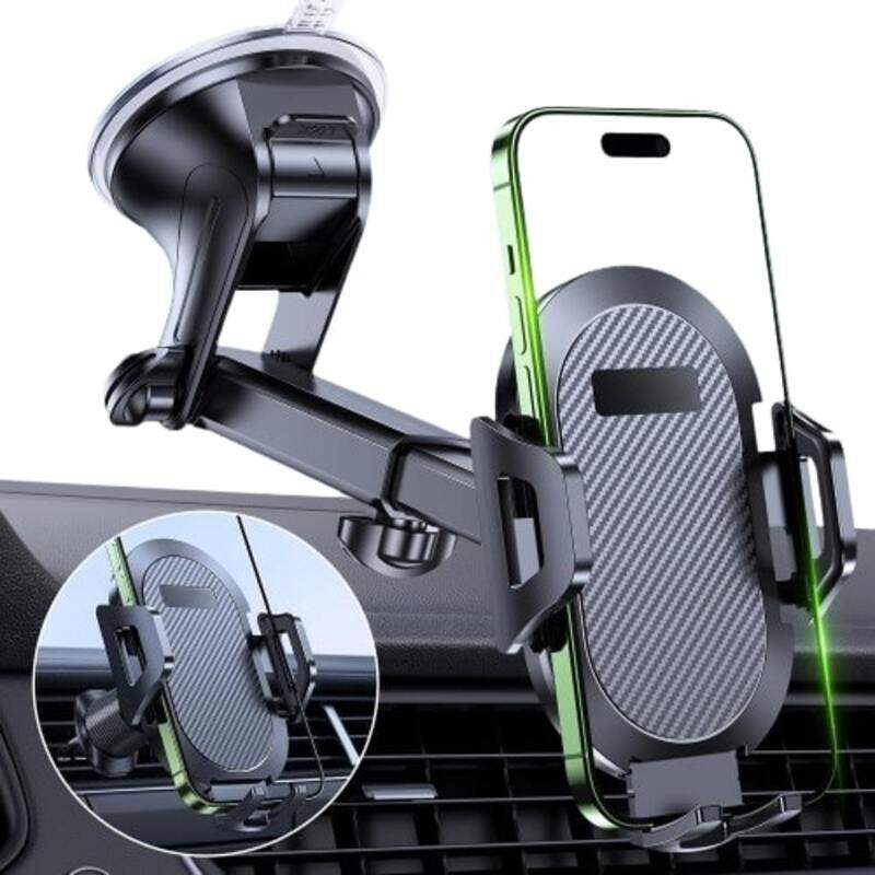 

Generic Premium Car Phone Holder, Long Arm Phone Holder Car for Dashboard Windshield Air Vent
