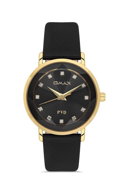 

Omax Original Watches for Men Silver Gold Stainless Steel Strap 41mm Black Classic Round Shape Analog Wrist Watch Men's 100% Waterproof Business Casua