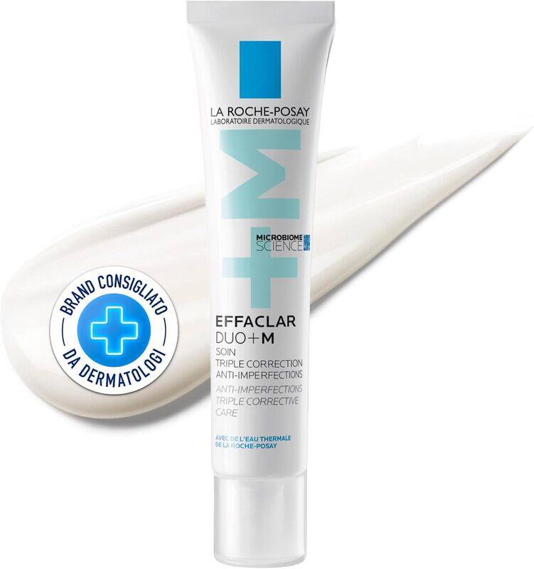 

La Roche-Posay Effaclar Duo+M Anti-Blemish Corrective Gel Moisturiser For Oily, Blemish-Prone Skin 40ml