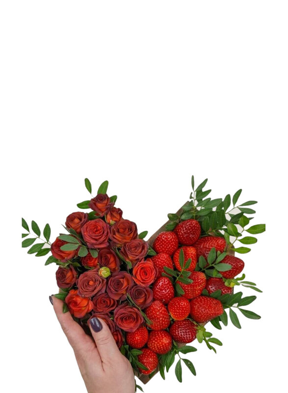 

Generic Roses and Strawberries Bouquet, 850g